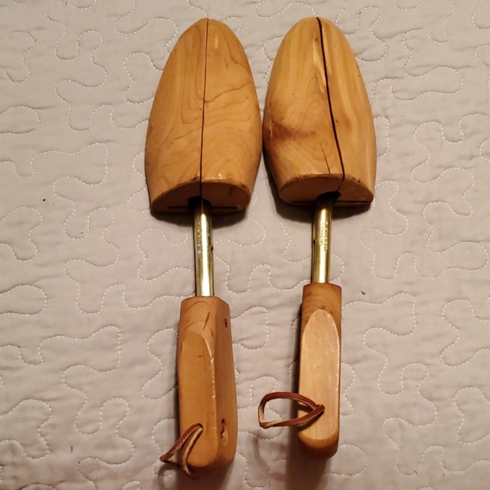 Vintage Wooden Shoe Keepers Medium